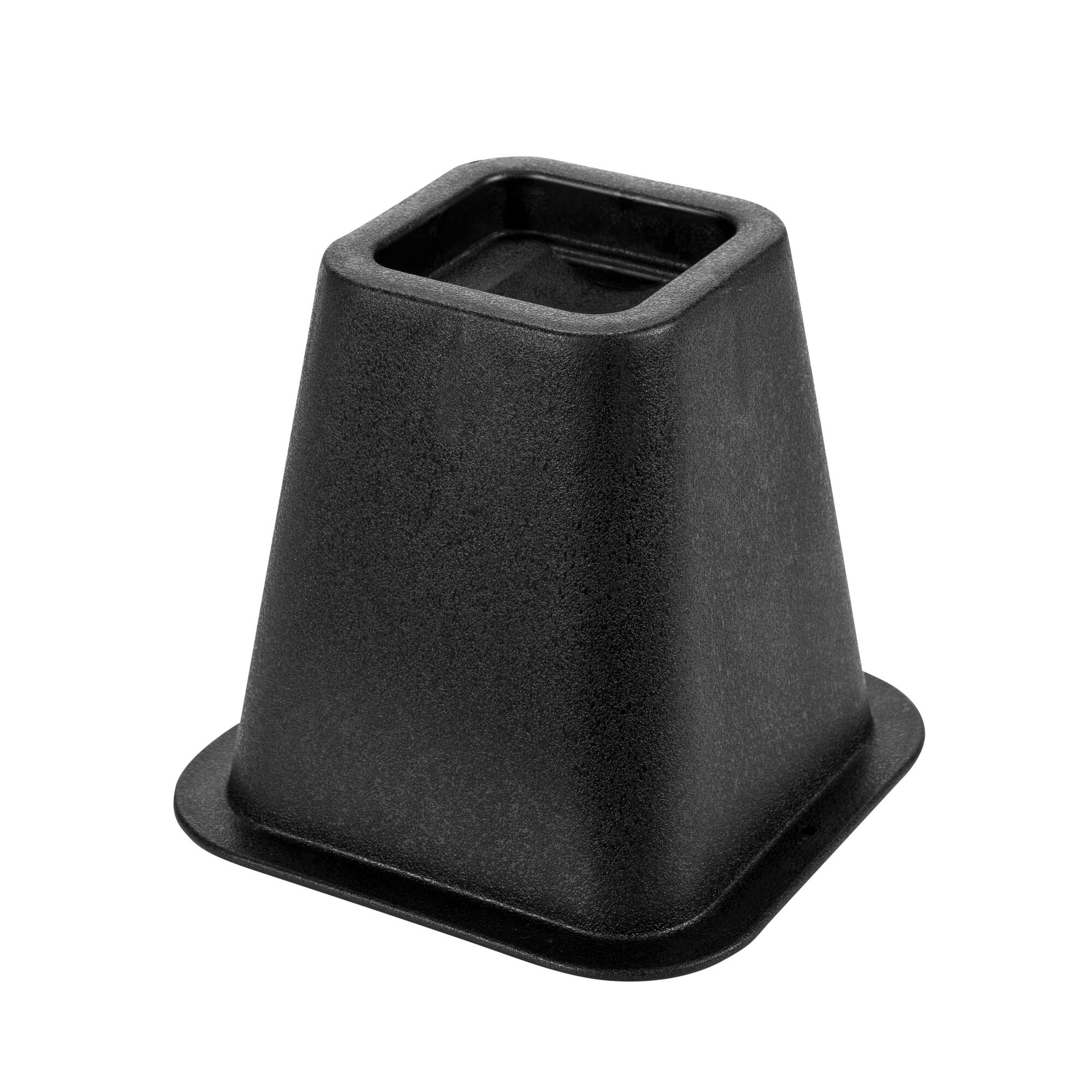 Simplify 6" Bed Risers with Wheel Caster Stabilizer